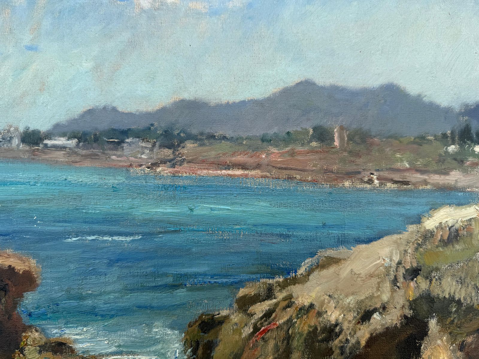 Ignacio Gil Sala Ibiza Spain Oil On Canvas Painting Mediterranean European Art photo Art