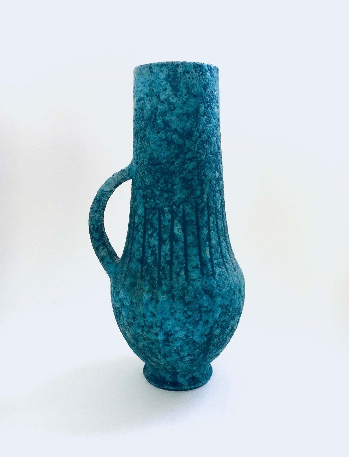 Art Ceramics Sgraffito Handvaatvaas Van Alvino Bagni Voor Raymor, Italië, Ca. Jaren 1960