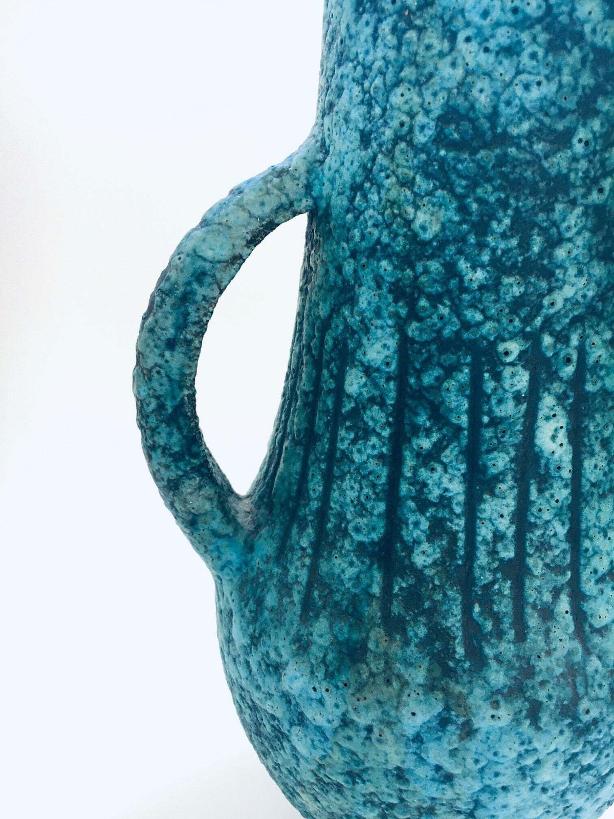 Art Ceramics Sgraffito Handvaatvaas Van Alvino Bagni Voor Raymor, Italië, Ca. Jaren 1960 photo 600.0