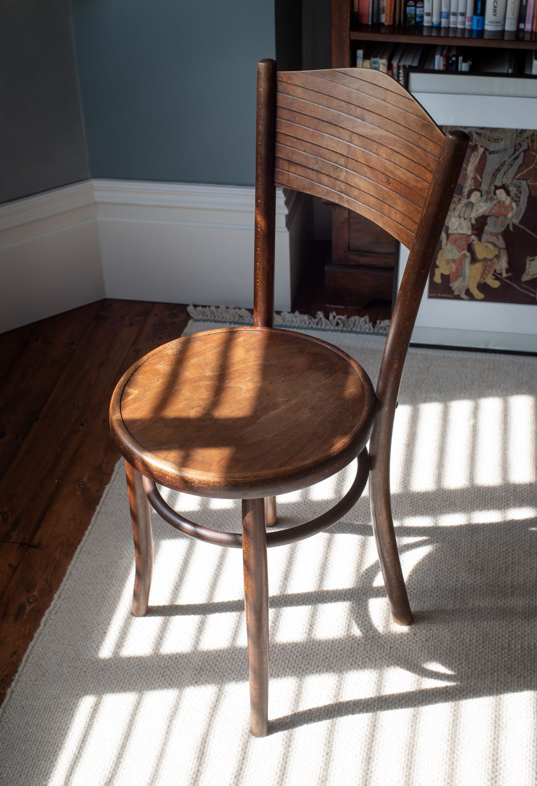 Antique Fischel Bentwood Chair photo for sale