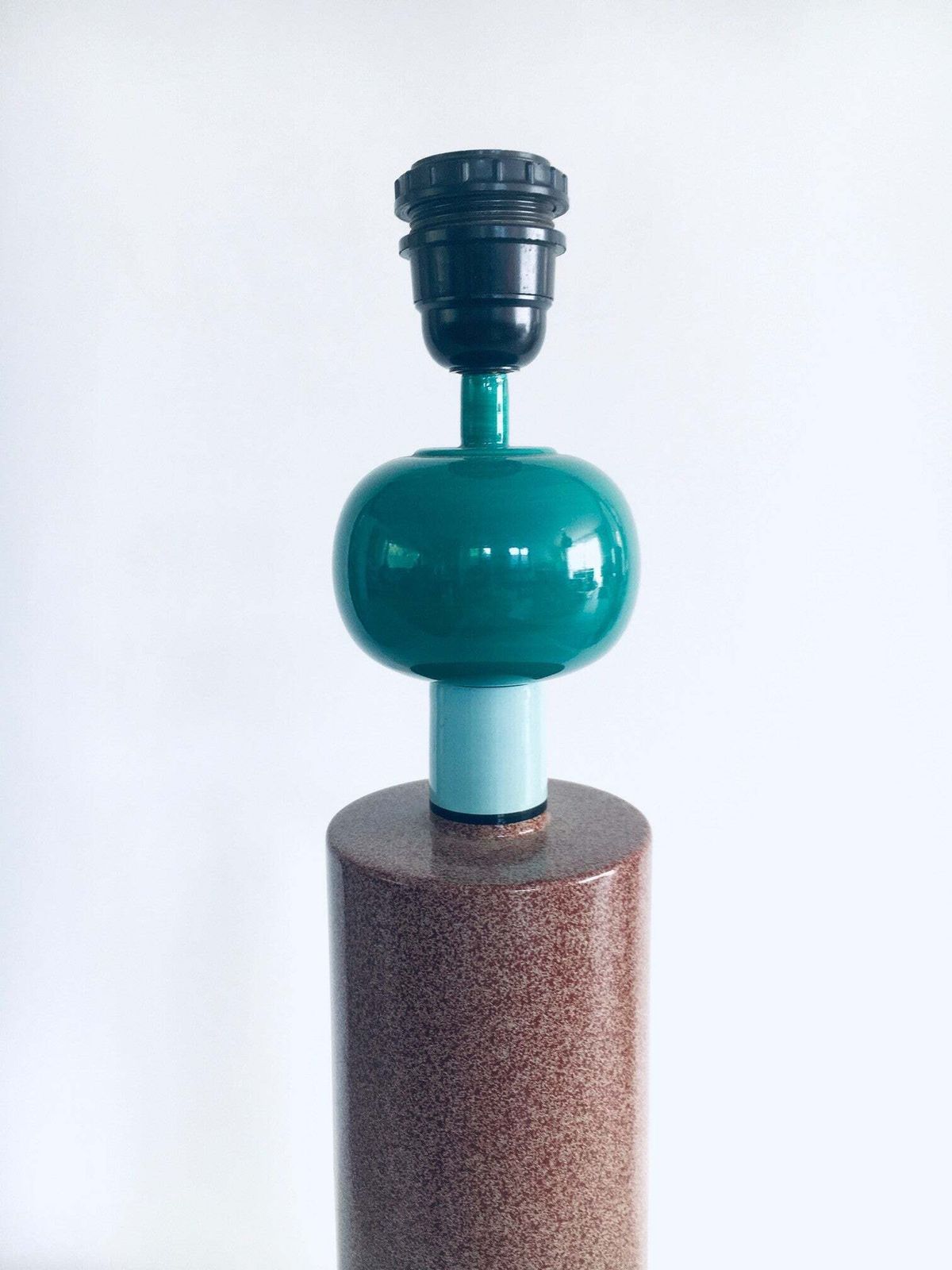 Memphis Design Table Lamp By Olivier Villatte, France 1980's photo vintage