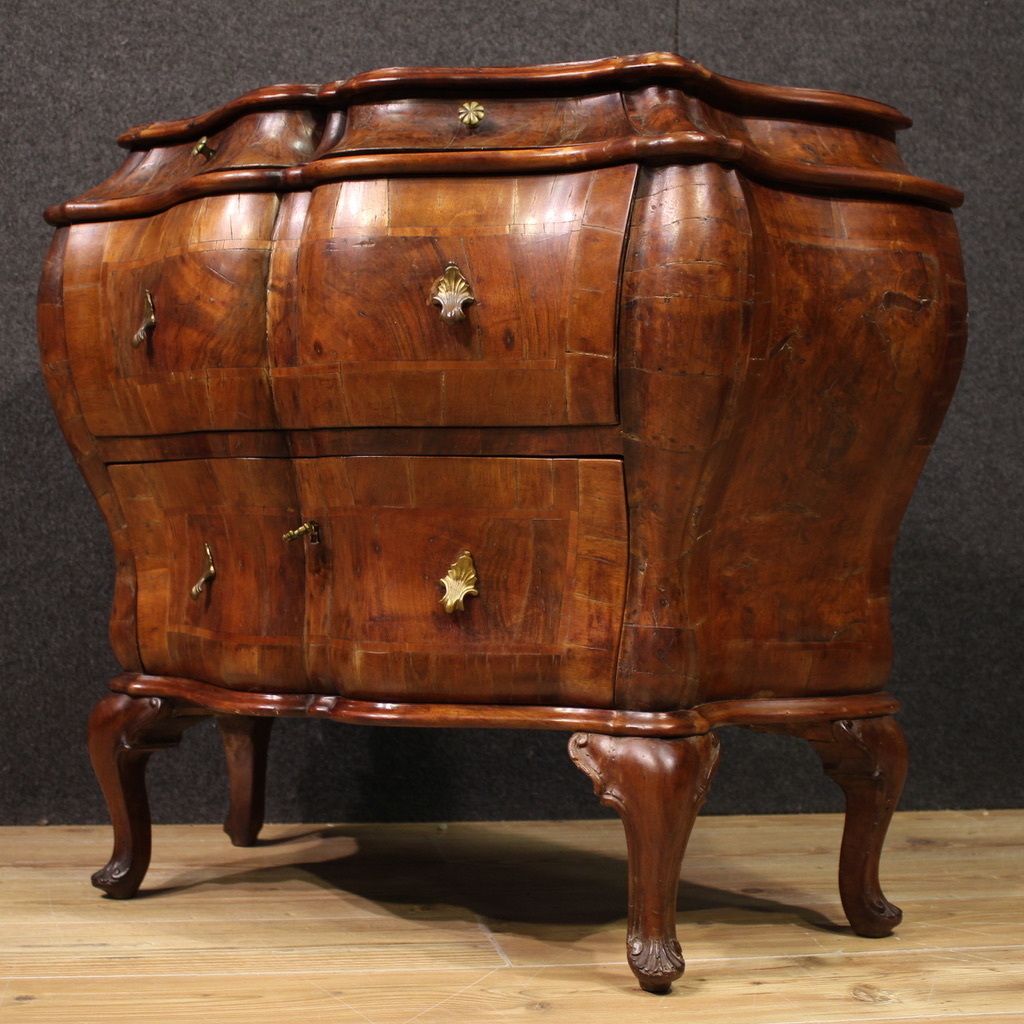 photo for sale Venetian Dresser In Wood From The 20th Century