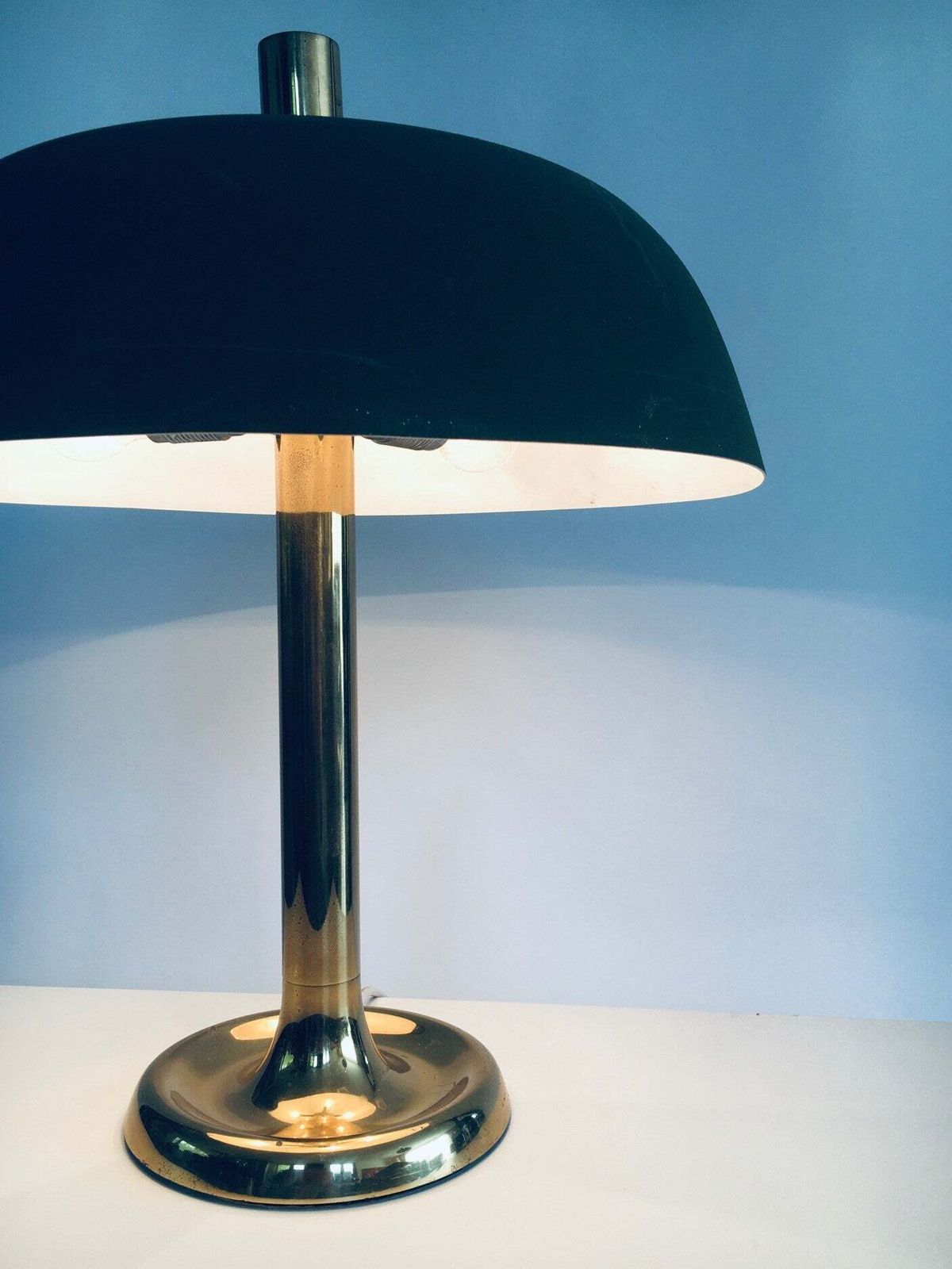 photo furniture Midcentury Modern Design Mushroom Table Lamp Model 7377 By Egon Hillebrand, Germany 1970's