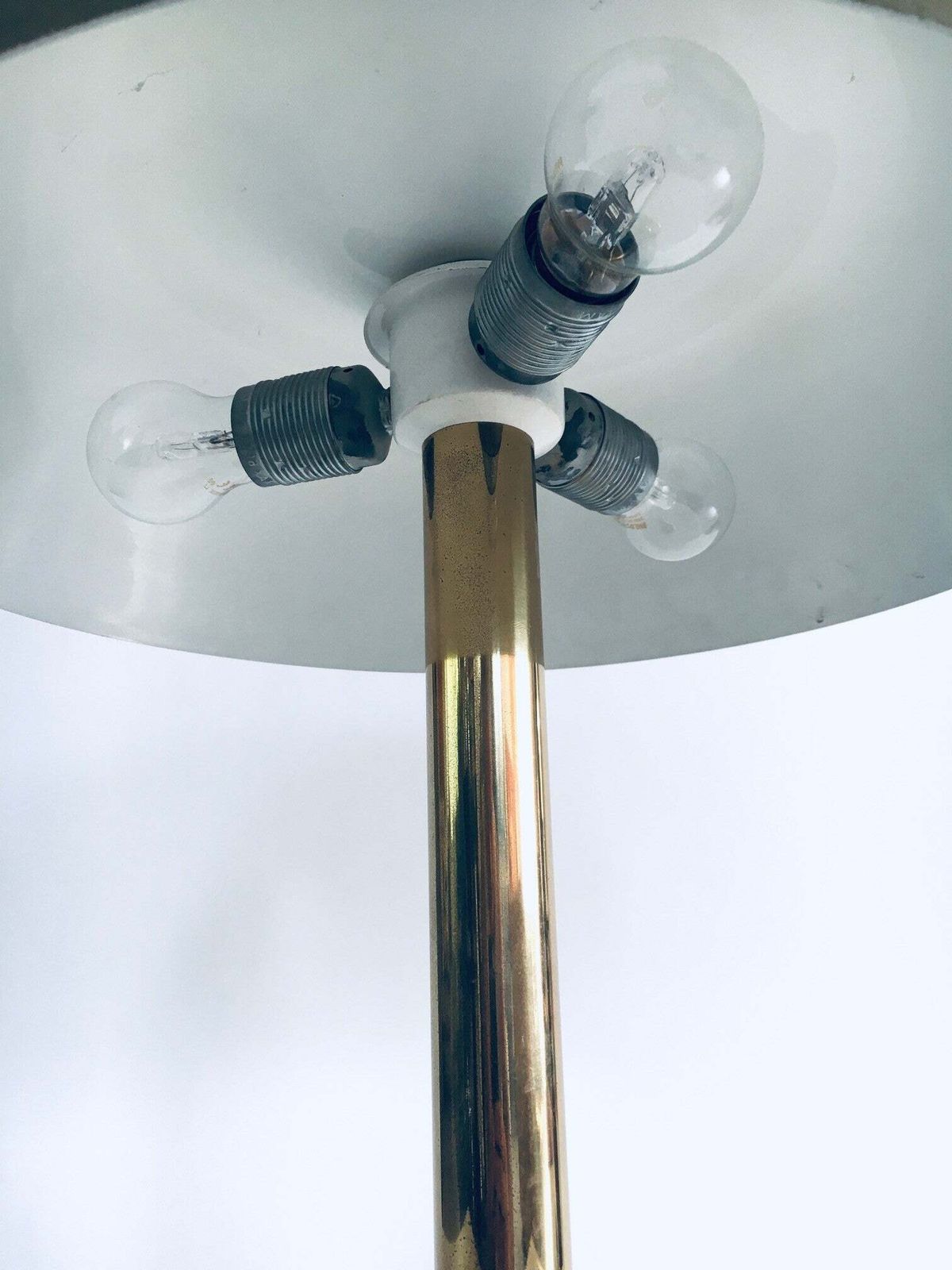 photo vintage Midcentury Modern Design Mushroom Table Lamp Model 7377 By Egon Hillebrand, Germany 1970's