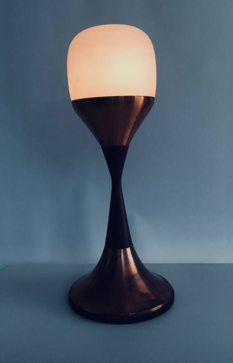 Mid Century Modern Scandinavisch Design "Atomic" Vloerlamp (Laag Model), Denemarken, Ca. Jaren 1950 photo Verlichting