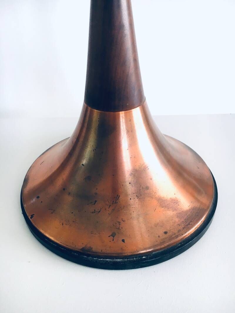 photo vintage Mid Century Modern Scandinavisch Design "Atomic" Vloerlamp (Laag Model), Denemarken, Ca. Jaren 1950