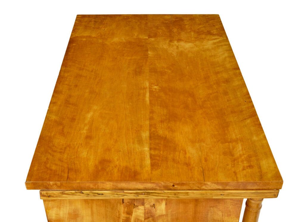 19th Century Swedish Empire Birch Chest Of Drawers photo Furniture