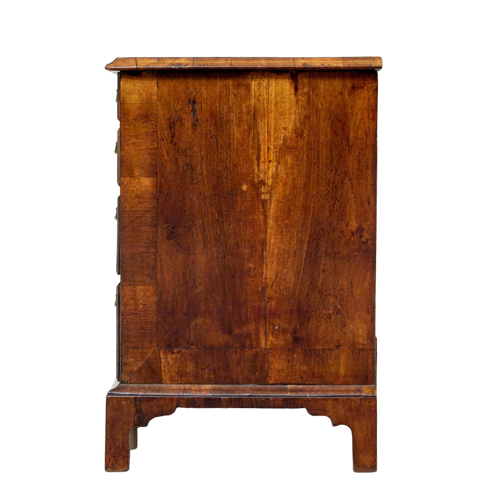 18th Century Queen Anne And Later Walnut Kneehole Desk photo furniture