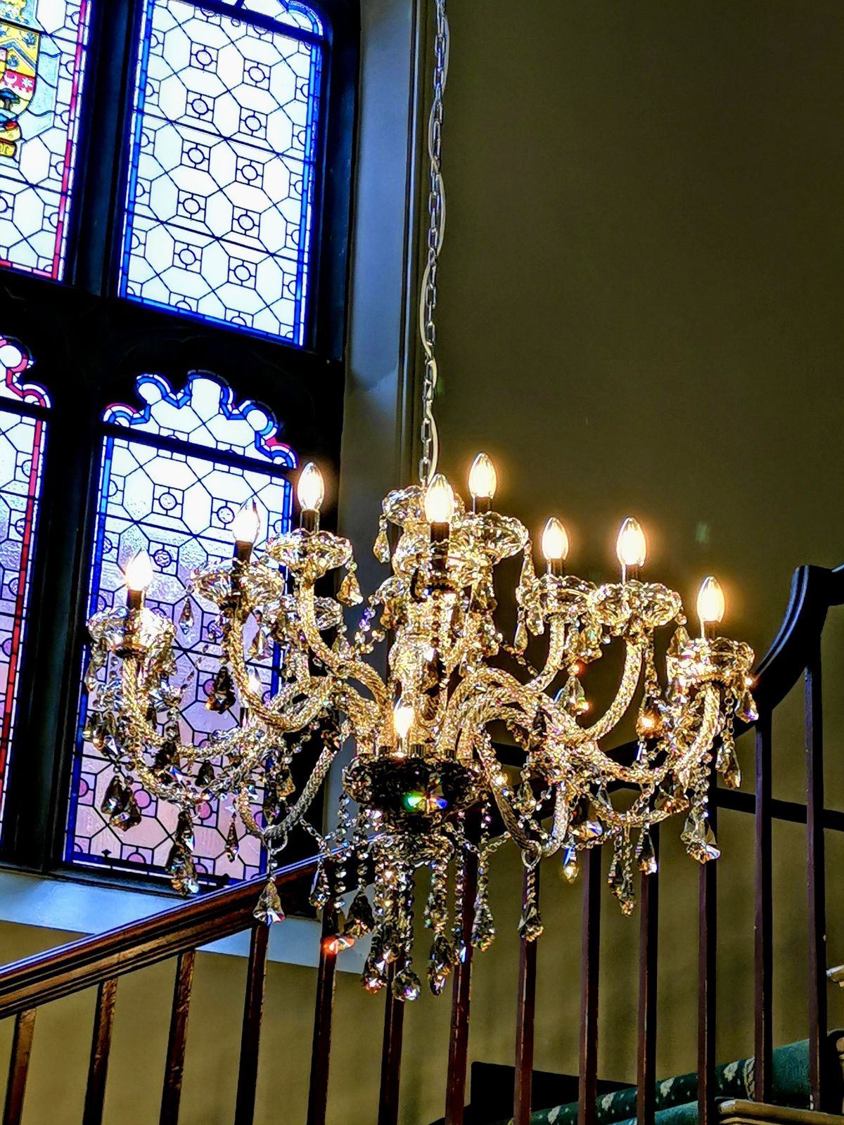 Antique Style Crystal Glass Chandelier photo buy