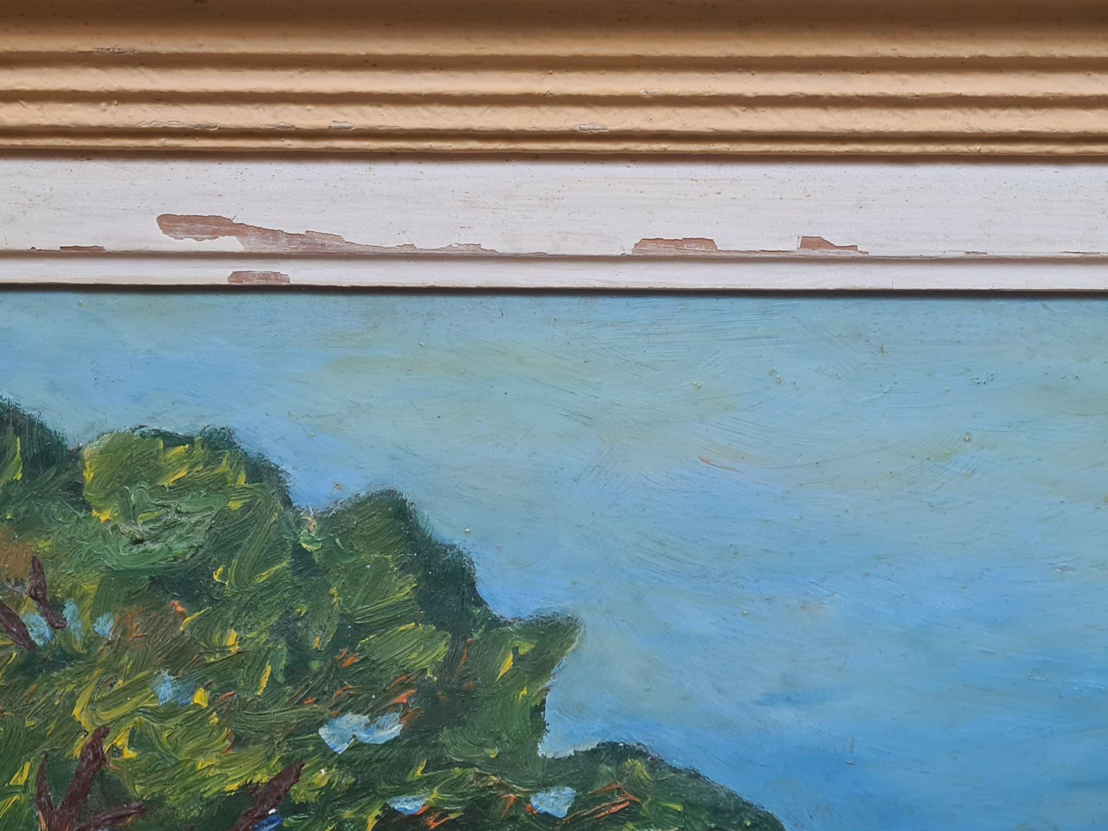 Art Fauvist Marine Landscape, The Cote D'azur photo