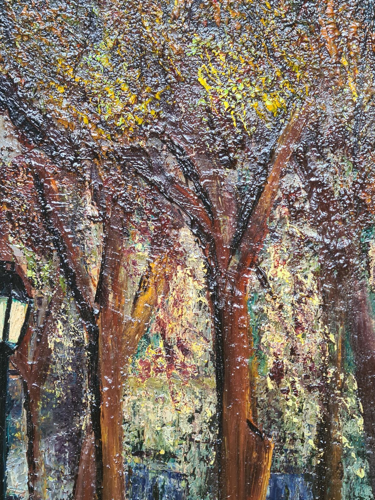 Augustin Francois Guille Aka Archiguille, Paris School Cityscape, Circle Of Maurice Utrillo, La Mère Catherine Montmartre (1960) photo vintage