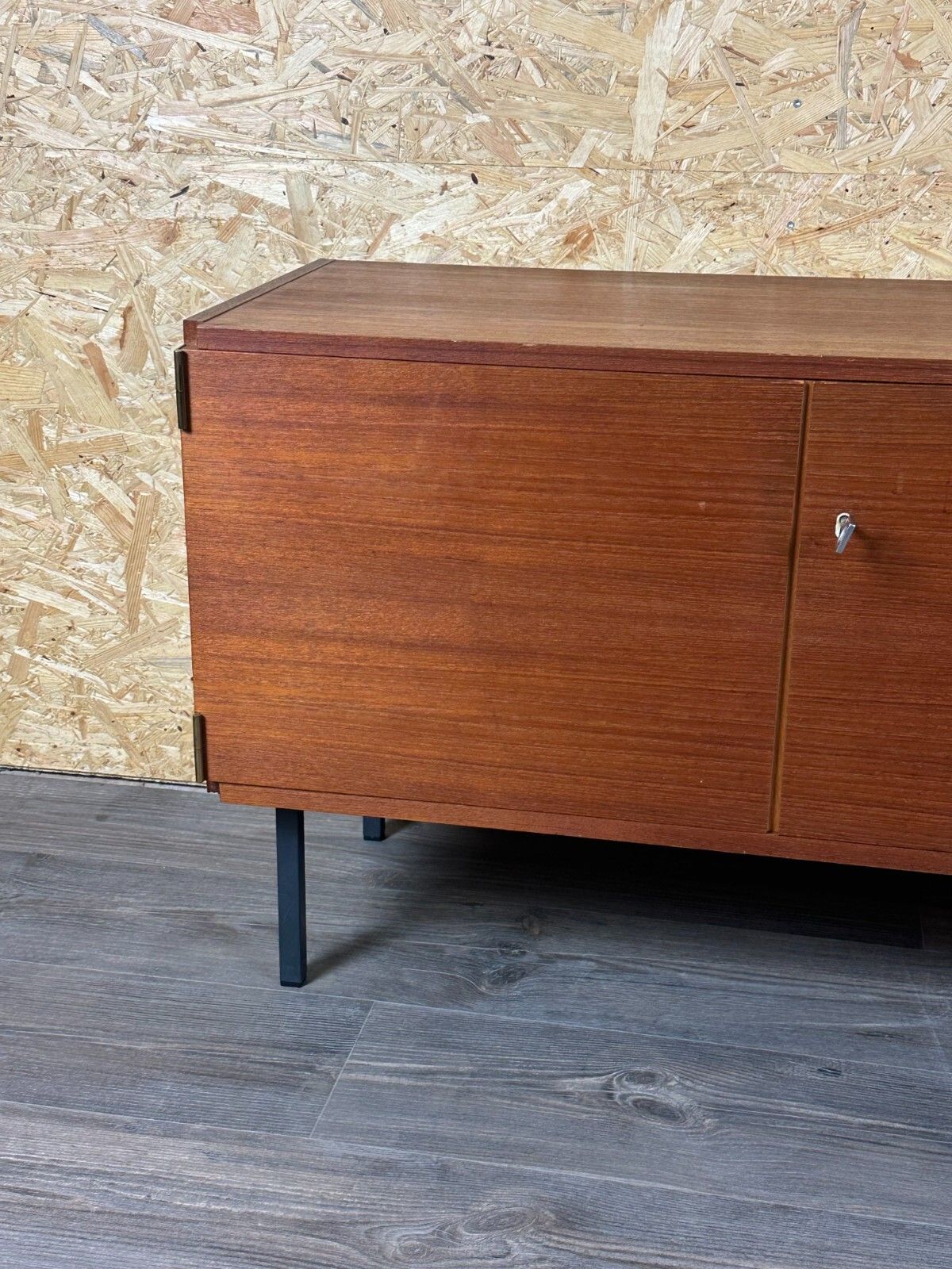 60s 70s Teak Sideboard Dresser Cabinet Rego Mobile Danish Modern Design photo Furniture