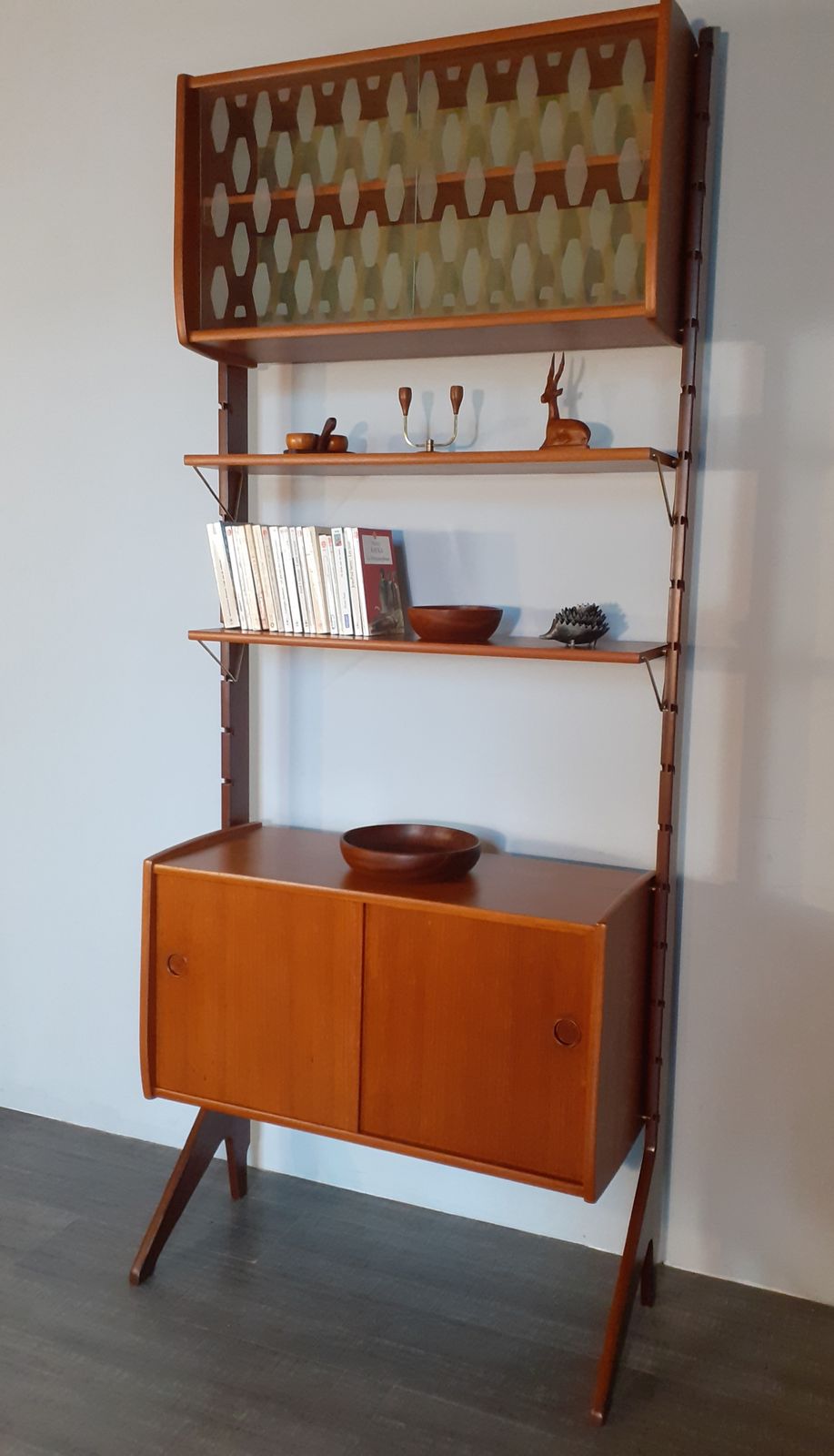 Ergo Freestanding Unit In Teak,  Scandinavian Mid Century 1960s photo for sale