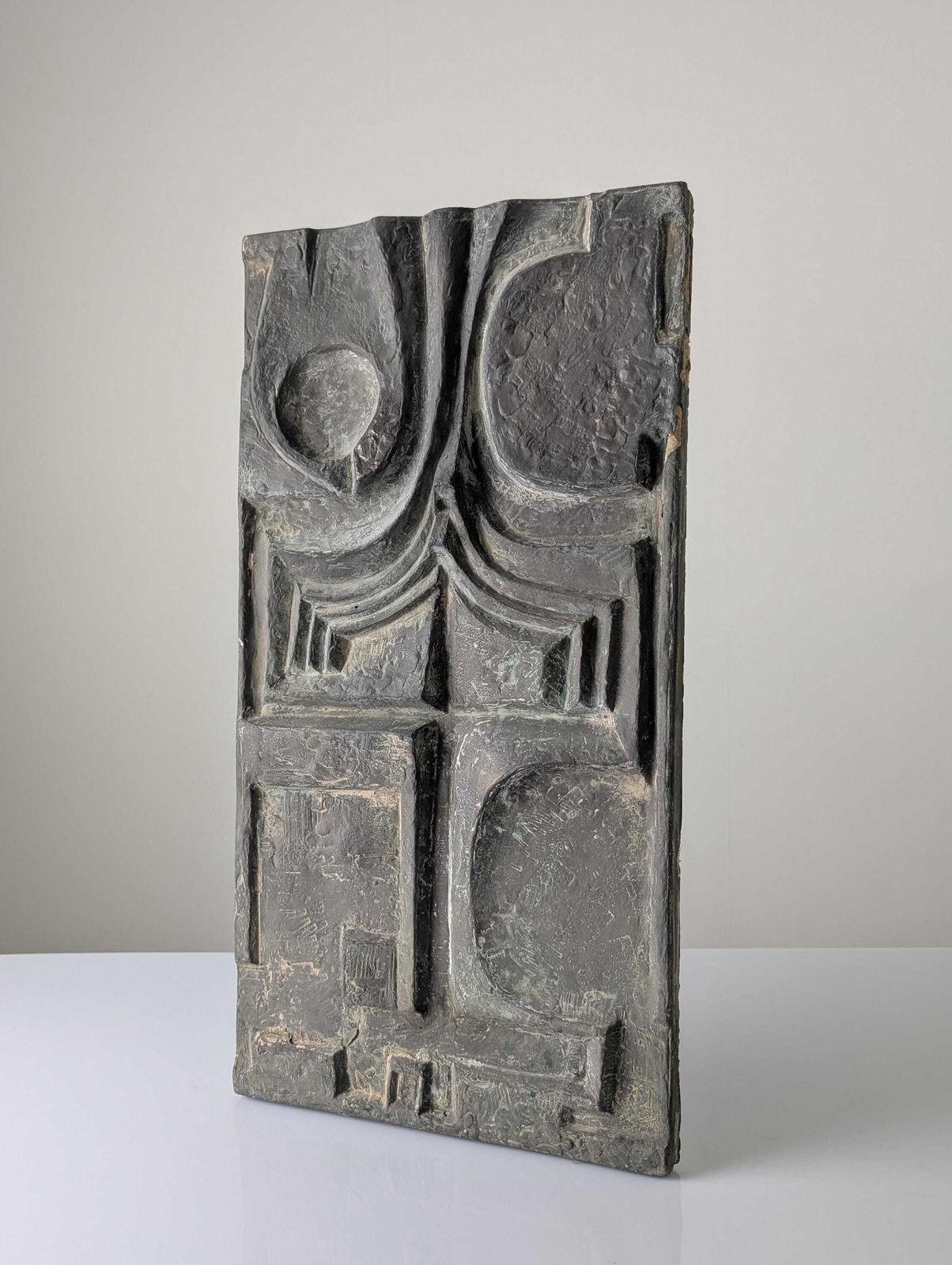 Brutalist Fiberglass Relief Sculpture Plaque, 1960s photo 1787.0