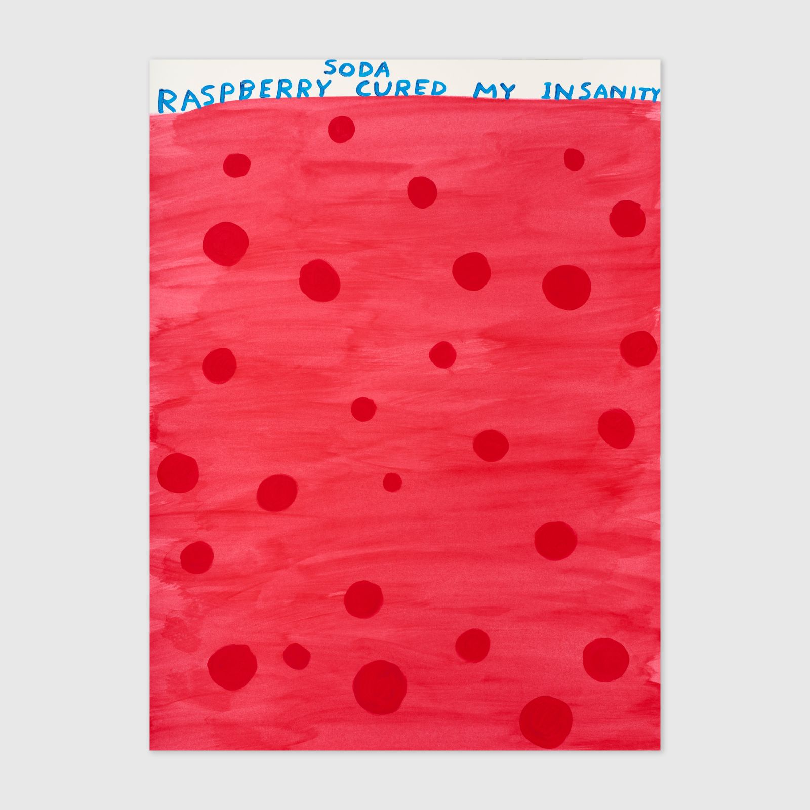 David Shrigley Raspberry Soda, 21st Century photo furniture