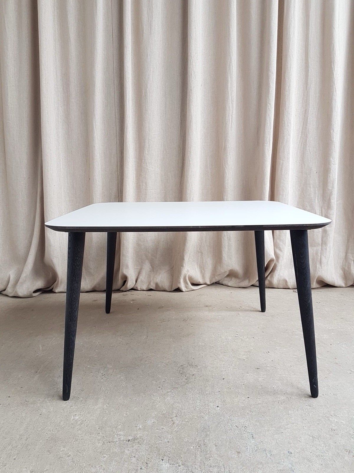 photo furniture Vtg Late Mid Century Danish Side Coffee Table Scandi Retro R892
