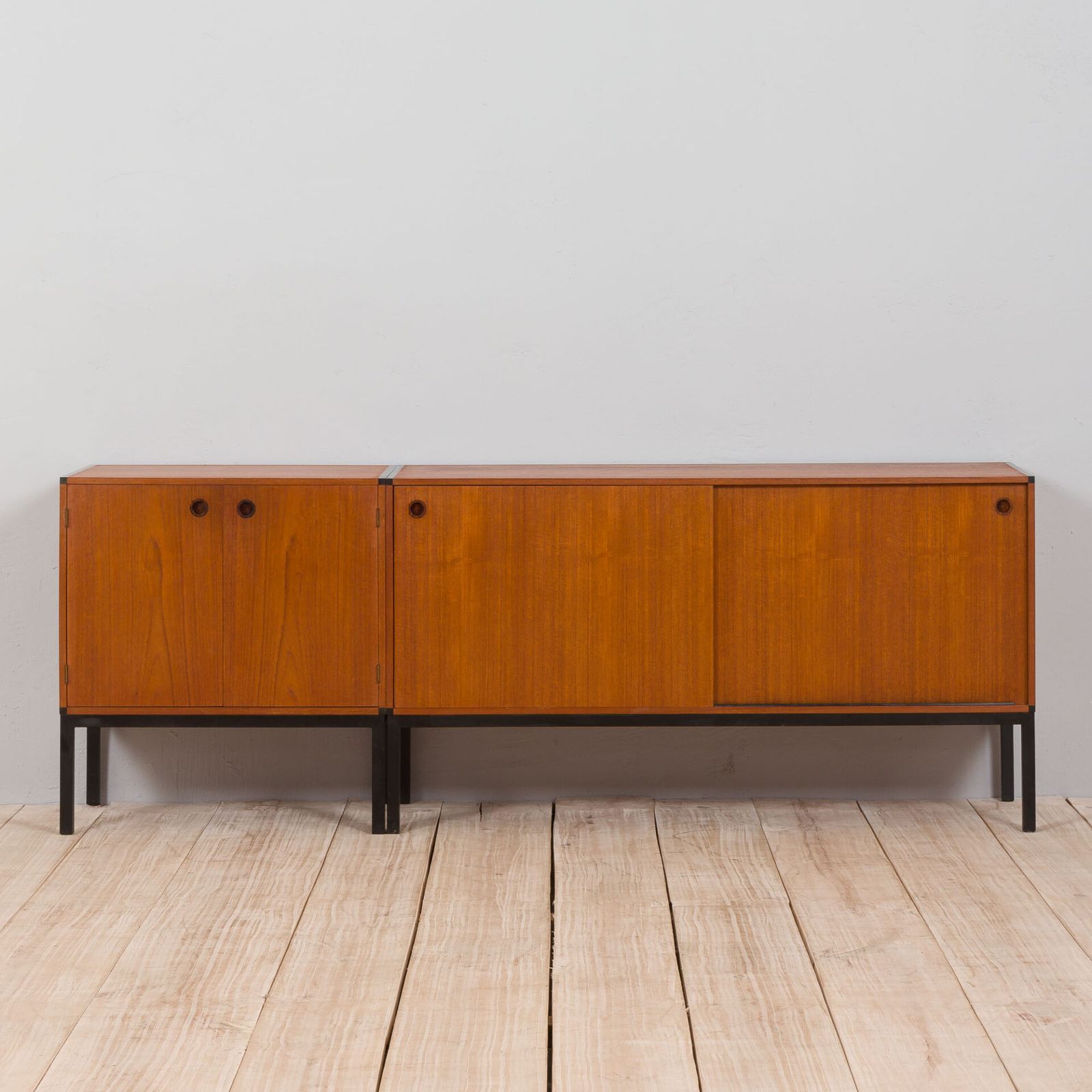 Set Of 2 Teak Credenzas By Aksel Kjersgaard Danish Sideboard, 1960s photo Furniture