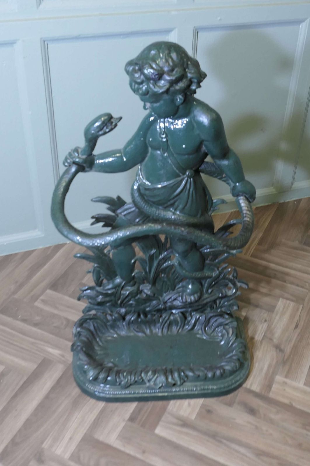 Victorian Cast Iron Umbrella Stand photo for sale