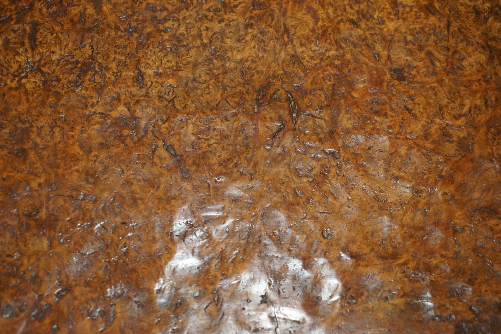 photo furniture Important 1930's Burr Oak Robert Mouseman Thompson Stool With Period Curved Top