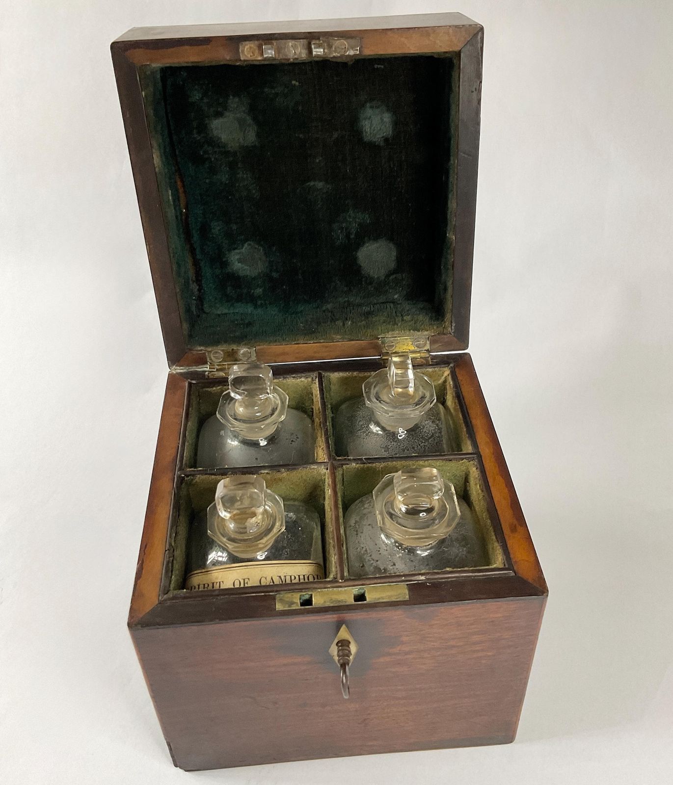 Antique Medical. Apothecary Case Or Medicine Box C1815.
