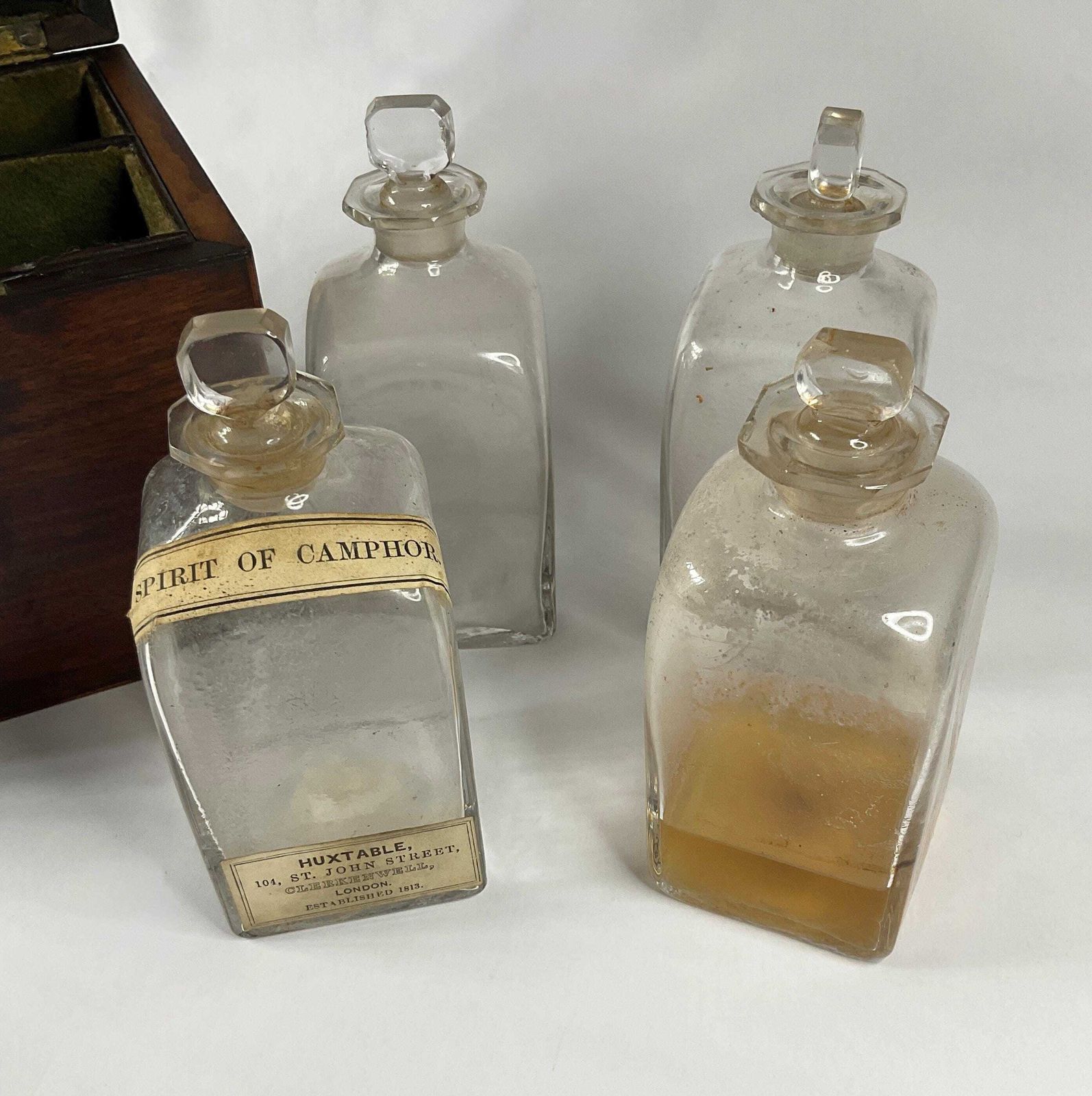 Antique Medical. Apothecary Case Or Medicine Box C1815. photo Home Decor