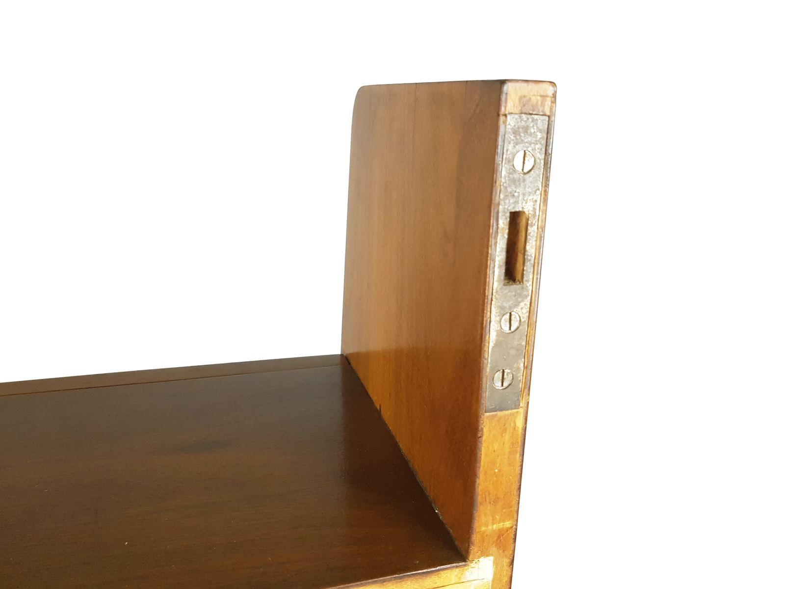 Mid Century Modern Wooden Drop Off Wall Secretary Attributed To Marcel Gascoin, 1950s photo buy