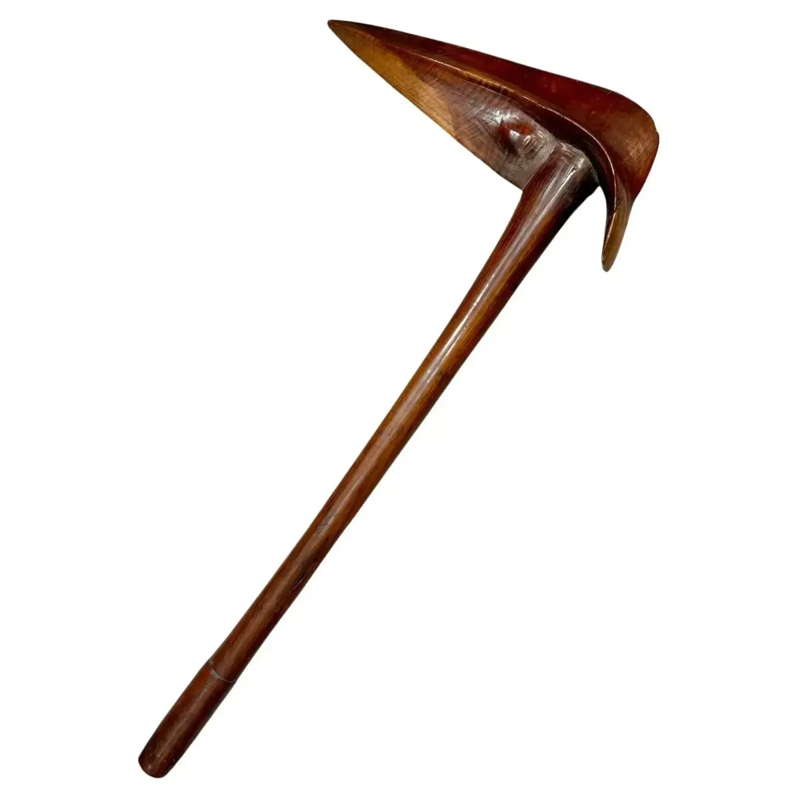 Rare Kanak Kagu Wooden Bird Beak Puzzle, New Caledonia, 19th Century