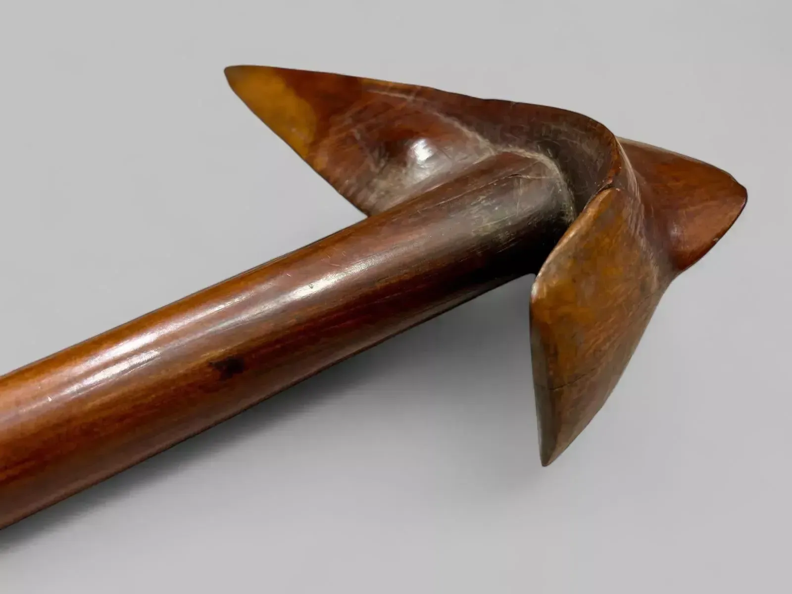 photo furniture Rare Kanak Kagu Wooden Bird Beak Puzzle, New Caledonia, 19th Century