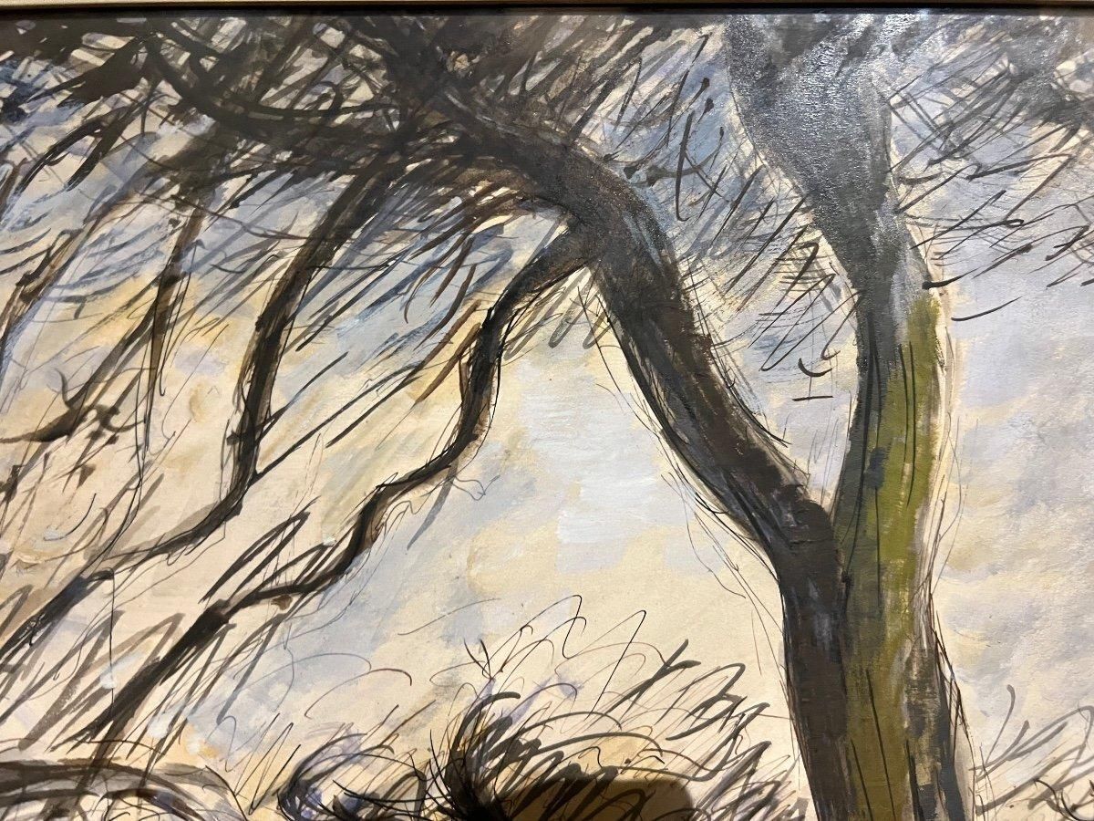 Gouache Painting By Michèle Cascella (1892 1989) photo buy
