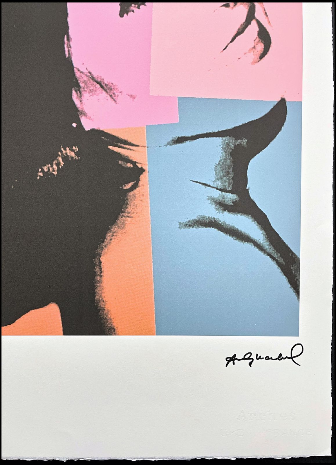 Andy Warhol   Sachiko   Signed, Numbered Edition Of 100, 38 X 56 Cm, Edition Leo Castelli photo Art