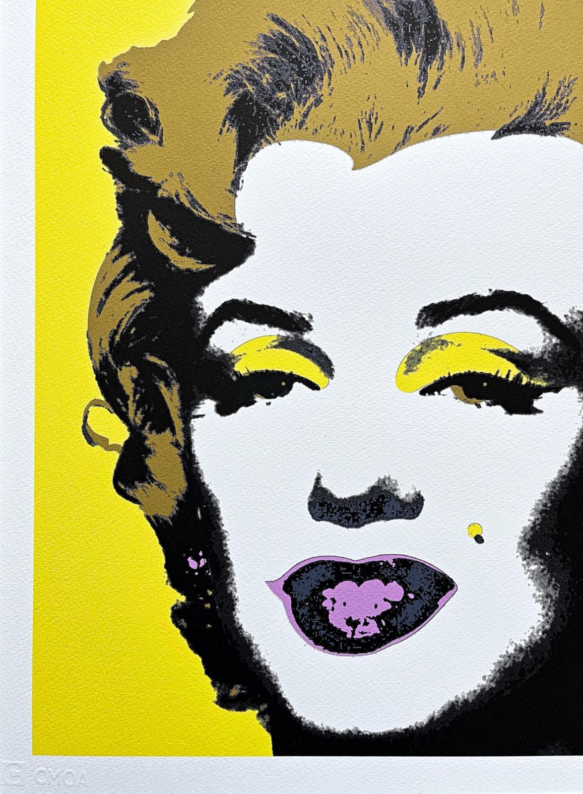 Andy Warhol – Sunshine & Bubblegum Marilyn photo for sale