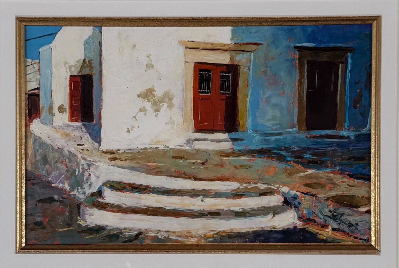 Red Church Door, Mykonos, 1990s photo 395.0