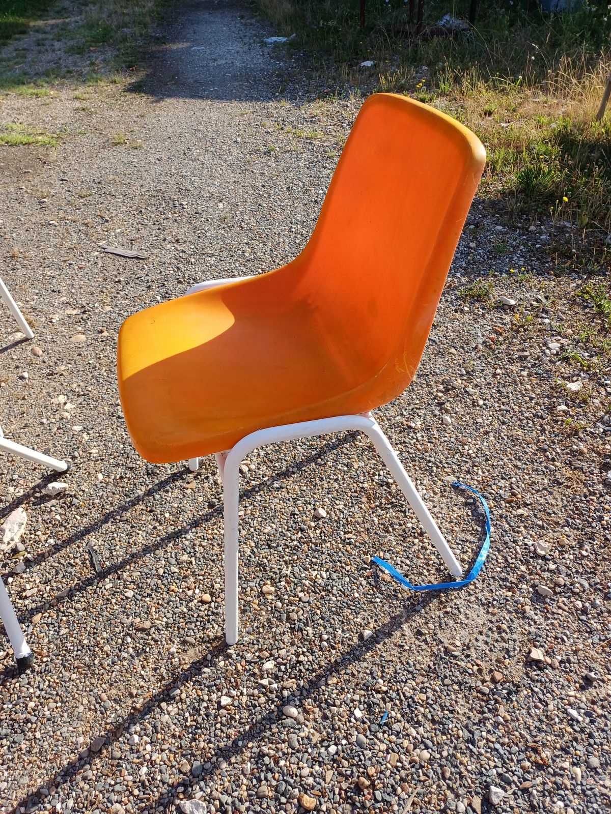 Vintage Iron And Plastic Garden Furniture photo Garden Furniture