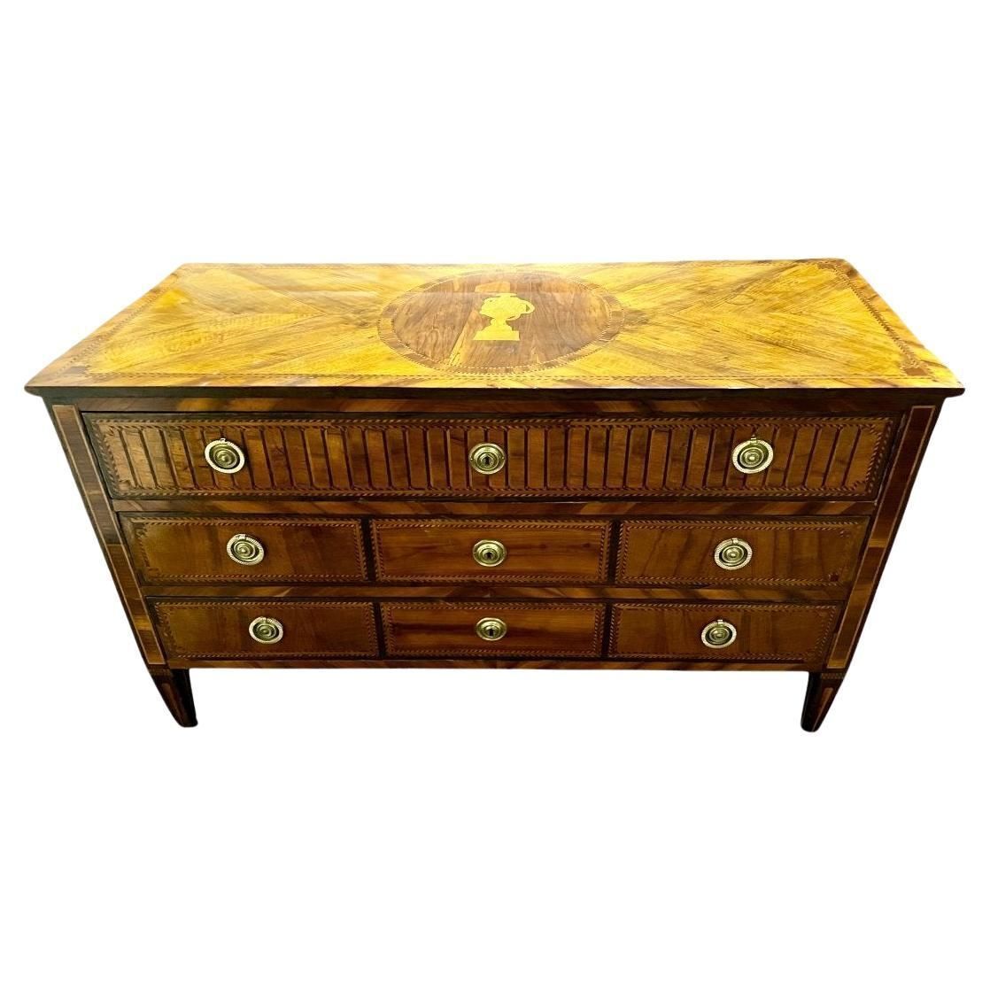18th Century Chest Of Drawers From Italy