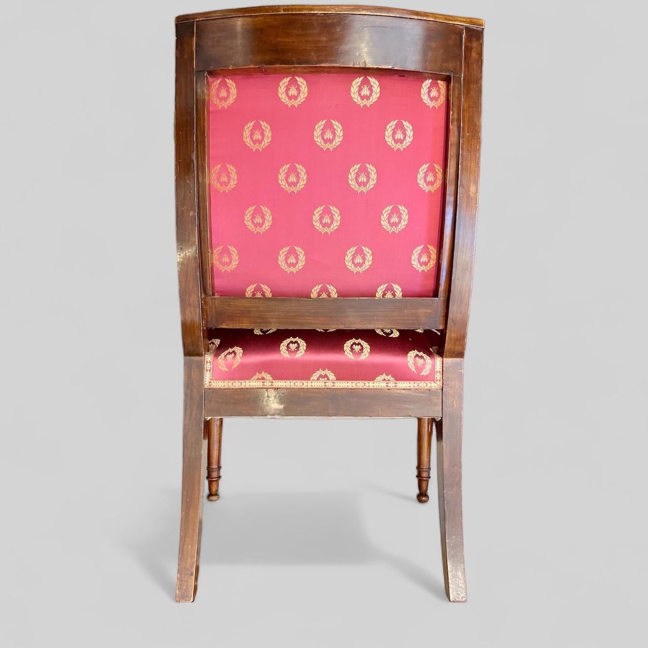 Pair Of 19th Century Armchairs From The Empire Period photo buy