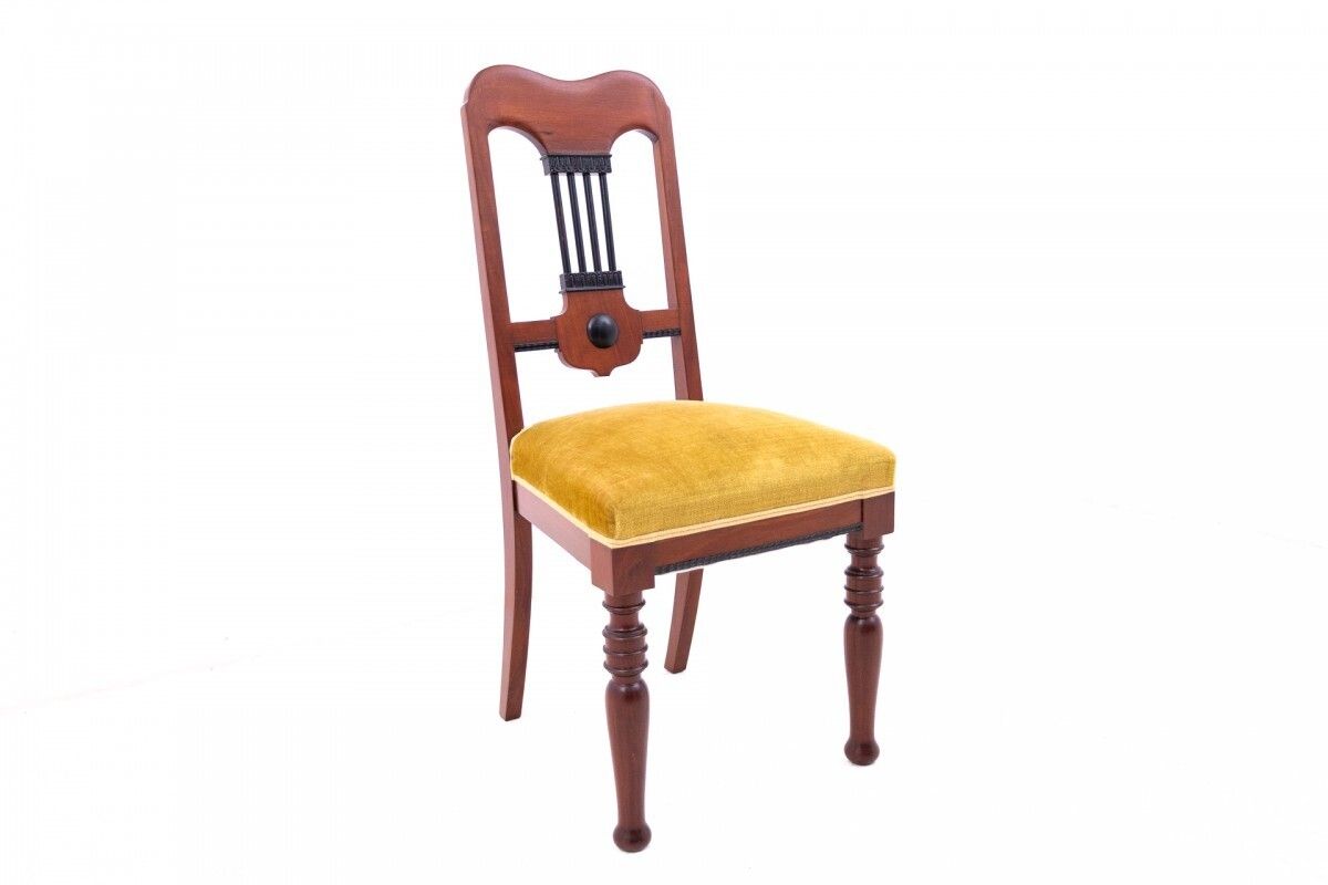 Set Of Six Chairs, Northern Europe, Turn Of The 19th And 20th Centuries. After Renovation. photo buy