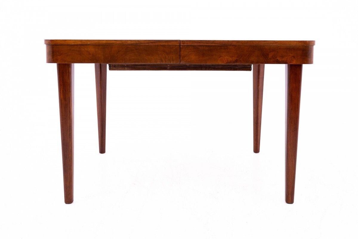 Jindrich Halabala Table From The 1930s, Czechoslovakia. After Renovation. photo vintage