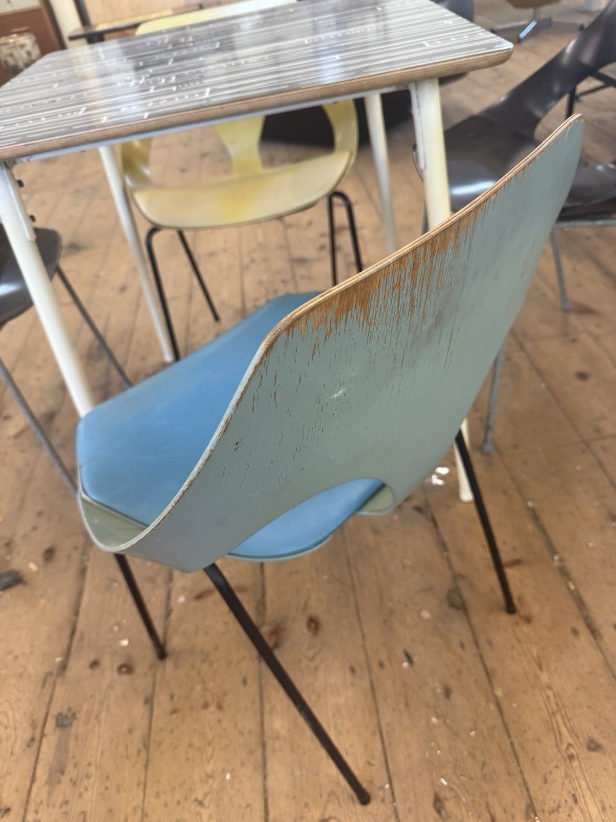 Vintage Rare Kandya Set Lucienne Day Design Jason Chairs Bent Ply 1950s 60s photo 950.0