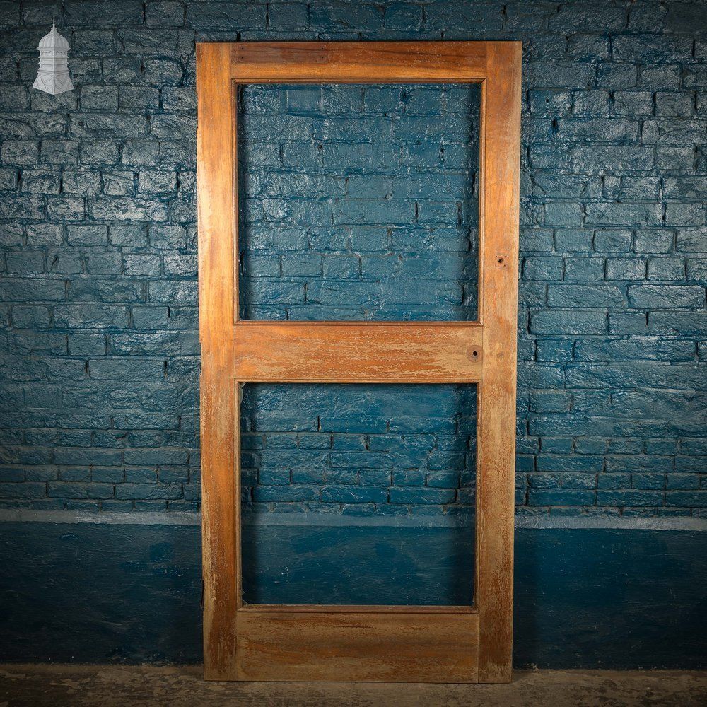 photo furniture Glazed Door, Mahogany – 2 Panel Openings