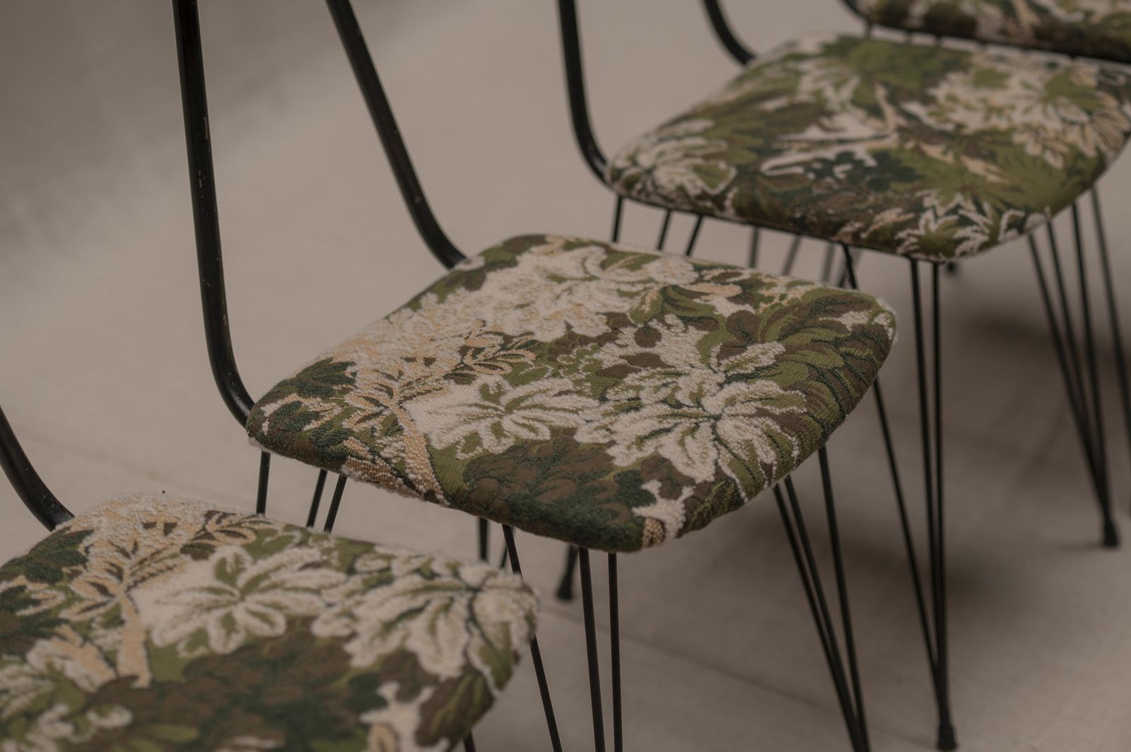Italian Set Of Mid Century Dining Chairs, 1960s photo buy