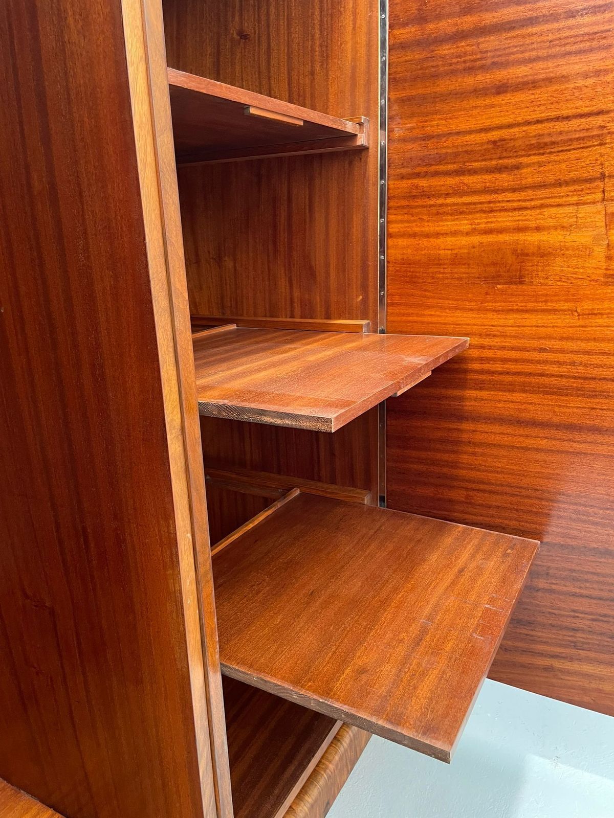 Restored Mid Century Walnut Wardrobe By Tatra Nábytok, Czechoslovakia, 1930s–1960s photo vinterior