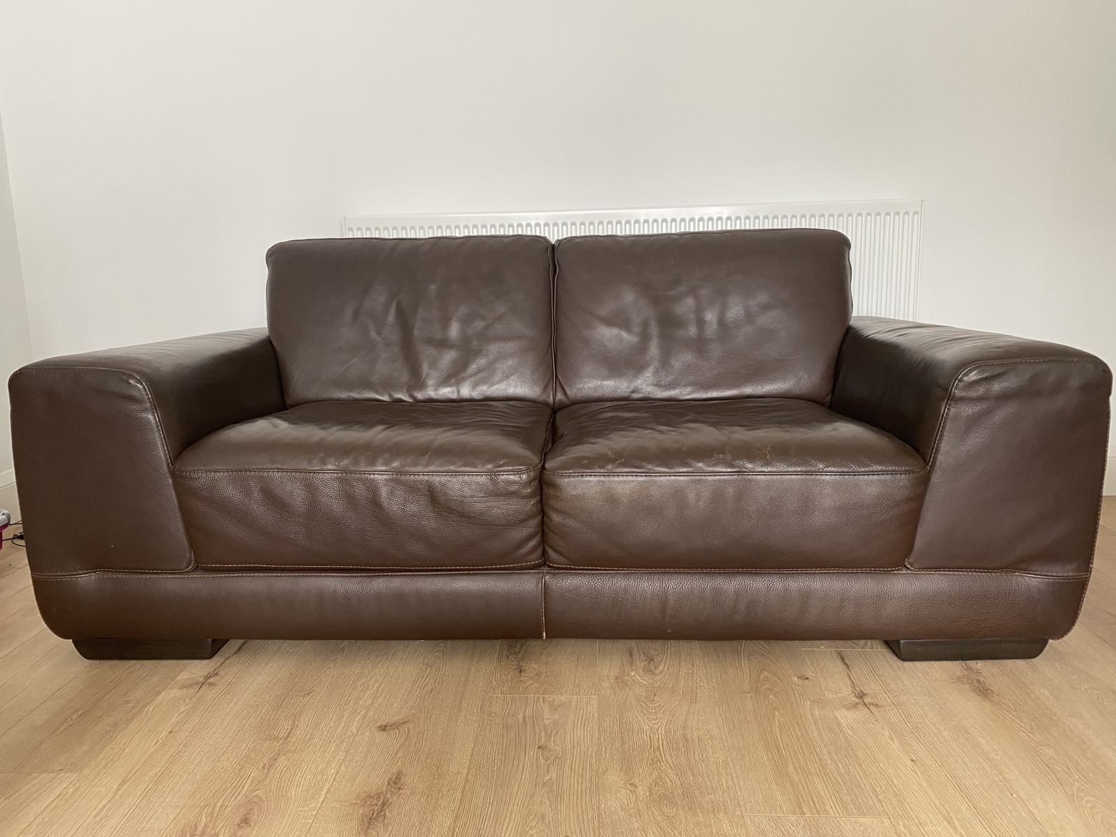Natuzzi 2 Seater Leather Sofas X 2 photo furniture