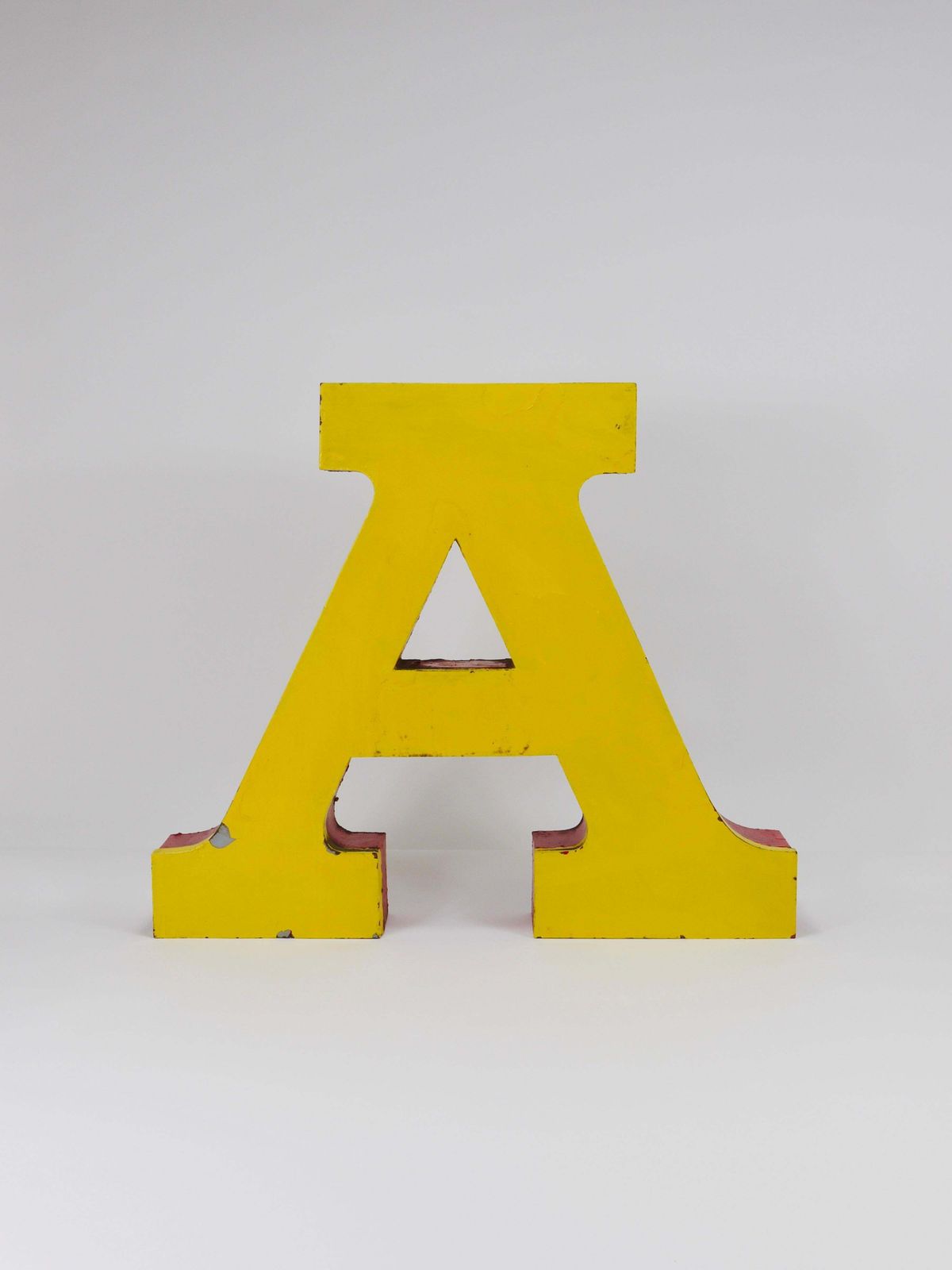 Large Channel Letter A Circus Lettering Advertising Sign From The The 1960s photo furniture