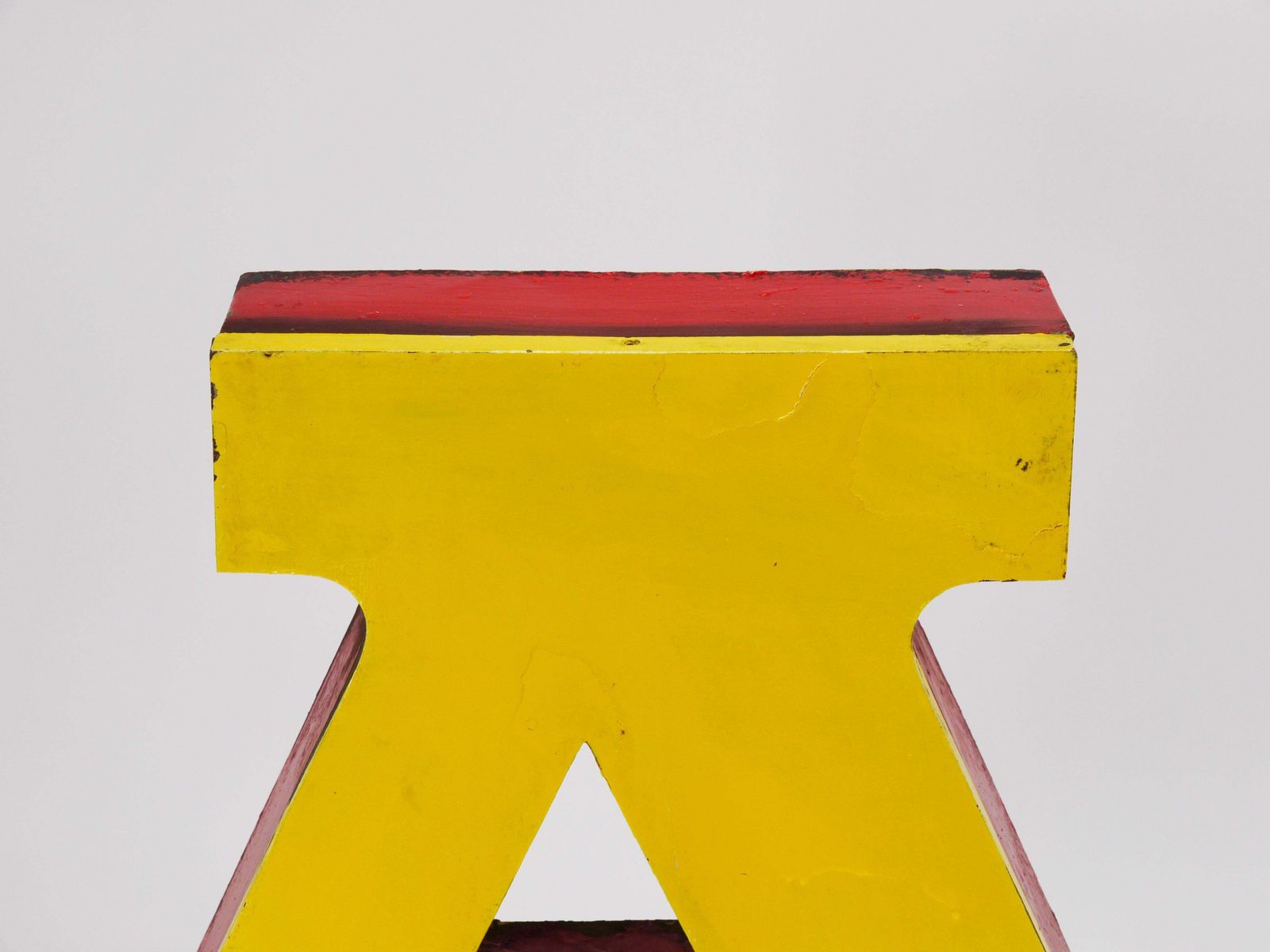 photo buy Large Channel Letter A Circus Lettering Advertising Sign From The The 1960s