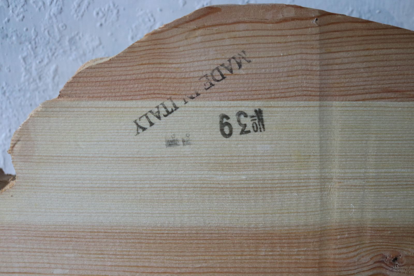 photo for sale Vintage Hand Carved Wood Panel Made In Italy 66cm
