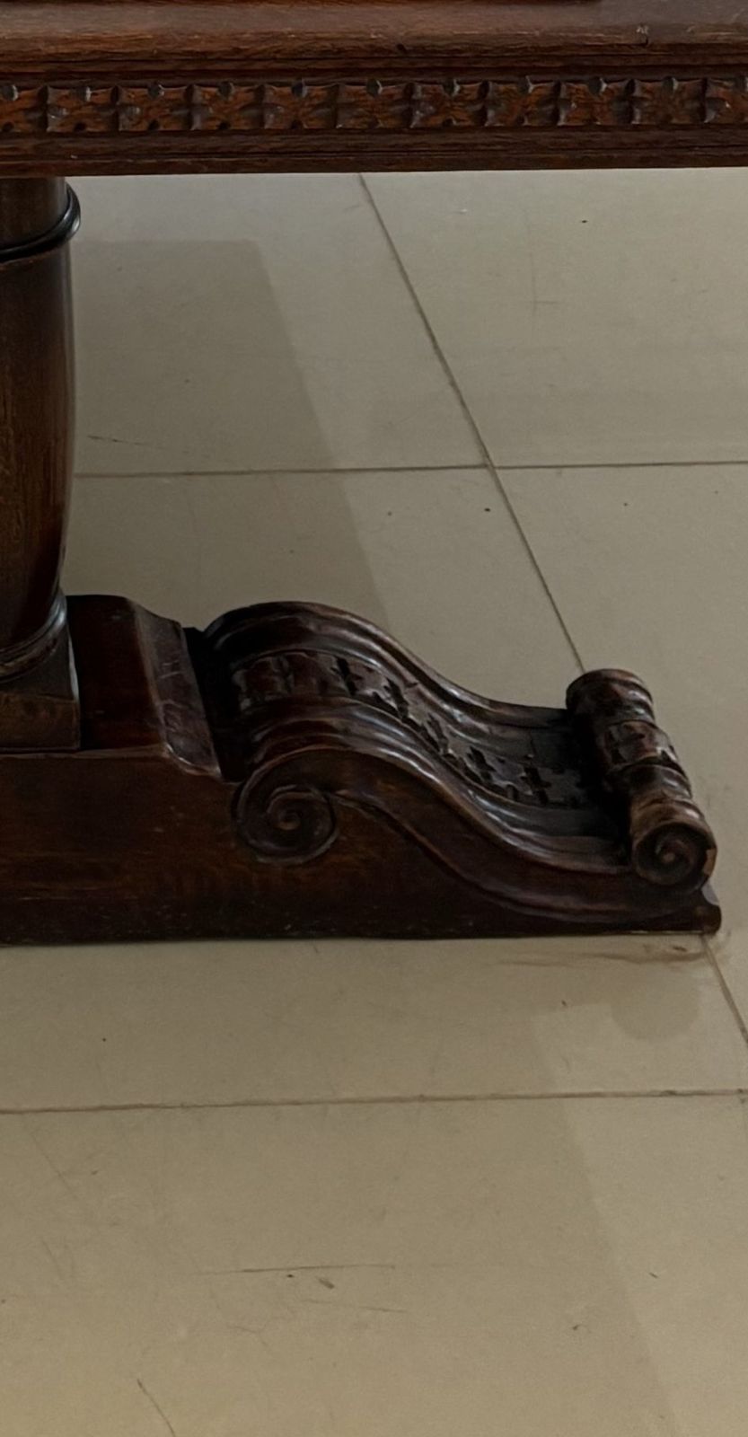 Large Antique 19th Century 12 Seater Quality Oak Refectory Dining Table photo furniture