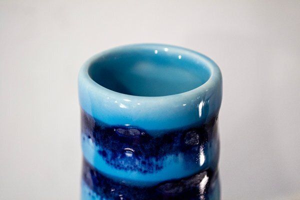 Vintage Italian Ceramic Vase, 1970s photo for sale