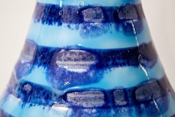 Vintage Italian Ceramic Vase, 1970s photo Home Decor