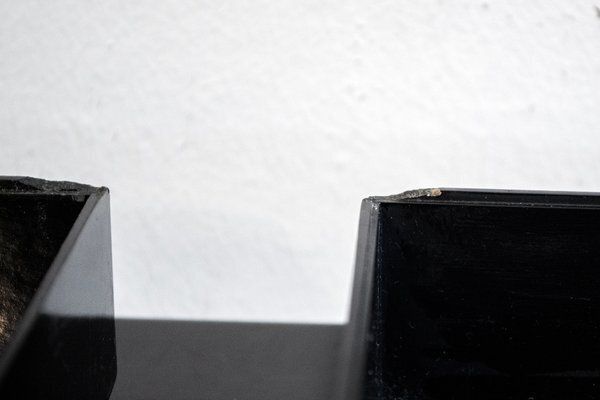 Plastic Boxes With Steel Lids By Ugolini Calegari For Mam Metalli Artistici Milano, 1970s, Set Of 2 photo vinterior