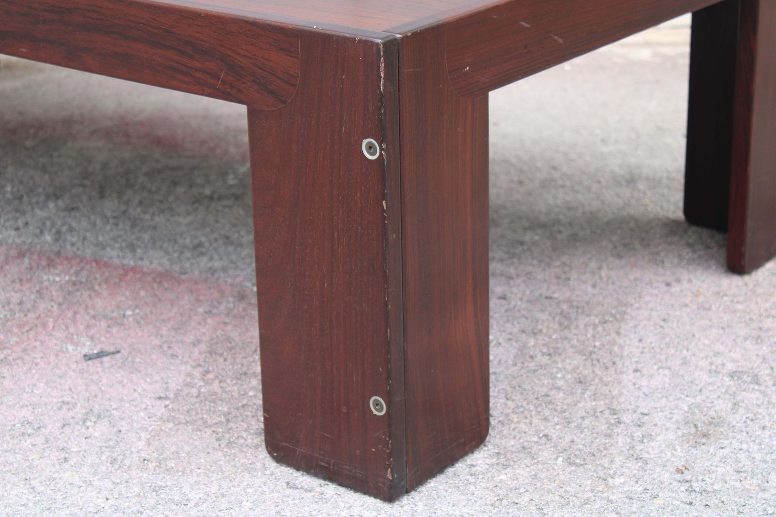 Rectangular Coffee Table Cassina 1960 Afra & Tobia Scarpa Minimal photo 2193.0